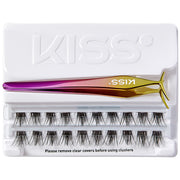 Kiss imPRESS Press-on Falsies Lash Kit - Spiky (Tray Shot)
